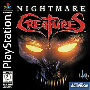 NIGHTMARE CREATURES (PLAYSTATION PS1) - jeux video game-x