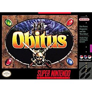OBITUS (SUPER NINTENDO SNES) - jeux video game-x