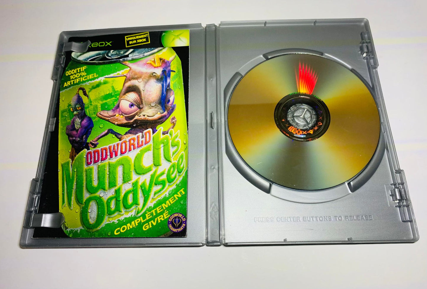 ODDWORLD MUNCH'S ODDYSEE PLATINUM HITS (XBOX) - jeux video game-x