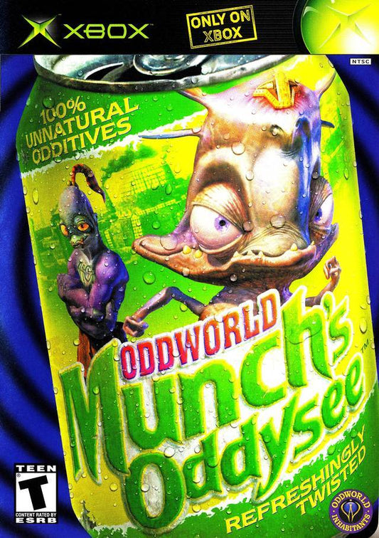 ODDWORLD MUNCH'S ODDYSEE (XBOX) - jeux video game-x
