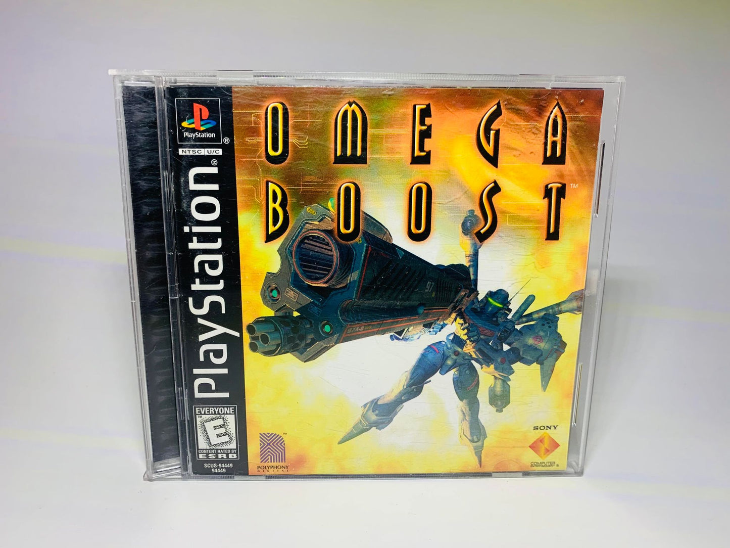 OMEGA BOOST (PLAYSTATION PS1) - jeux video game-x