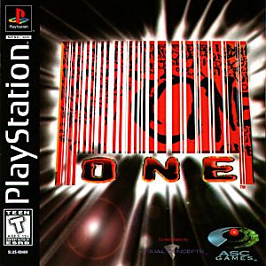 ONE (PLAYSTATION PS1) - jeux video game-x