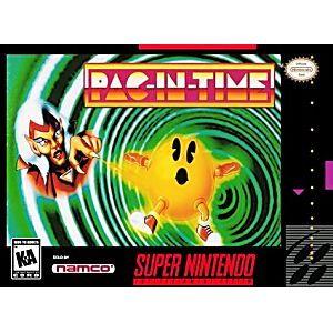 PAC-IN-TIME (SUPER NINTENDO SNES) - jeux video game-x