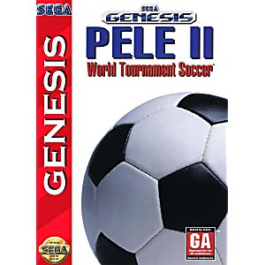 PELE II 2 WORLD TOURNAMENT SOCCER SEGA GENESIS SG - jeux video game-x