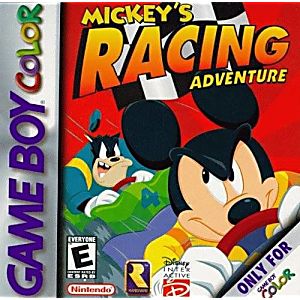 MICKEY'S RACING ADVENTURE (GAME BOY COLOR GBC) - jeux video game-x