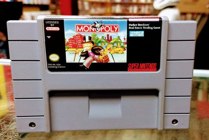 MONOPOLY (SUPER NINTENDO SNES) - jeux video game-x