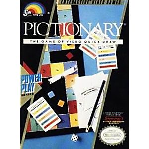 PICTIONARY NINTENDO NES - jeux video game-x