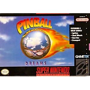 PINBALL DREAMS (SUPER NINTENDO SNES) - jeux video game-x