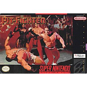 PIT-FIGHTER SUPER NINTENDO SNES - jeux video game-x