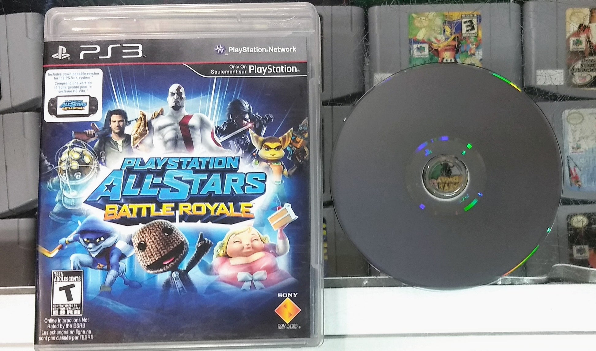 PLAYSTATION ALL-STARS BATTLE ROYALE PLAYSTATION 3 PS3 - jeux video game-x