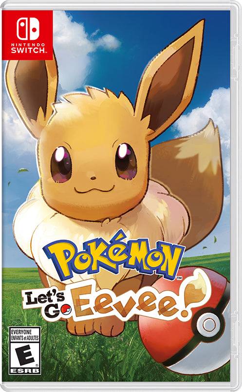 POKÉMON LET'S GO EEVEE NINTENDO SWITCH - jeux video game-x