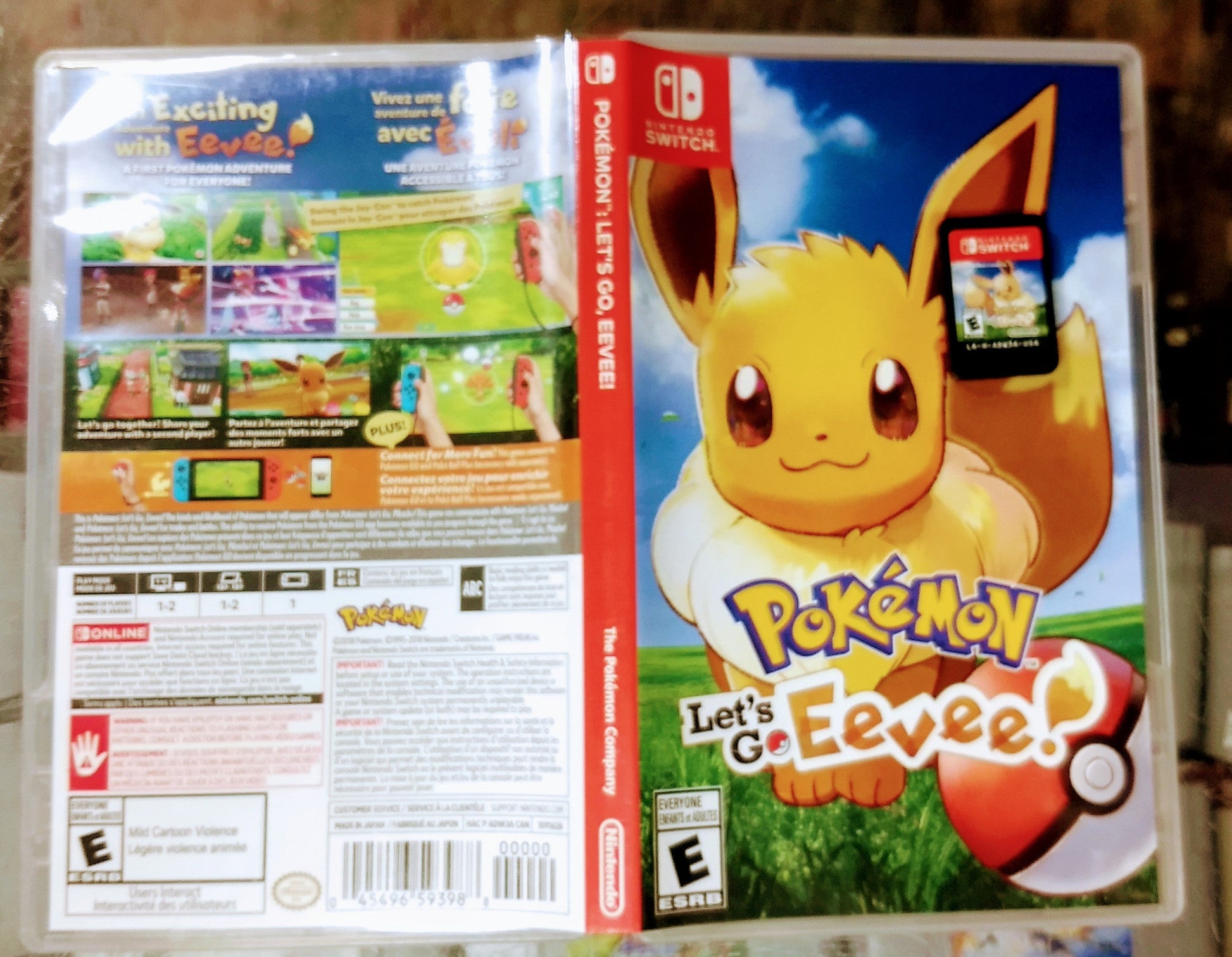 POKÉMON LET'S GO EEVEE NINTENDO SWITCH - jeux video game-x