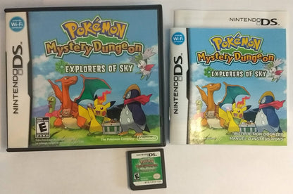 POKEMON MYSTERY DUNGEON EXPLORERS OF SKY (NINTENDO DS) - jeux video game-x