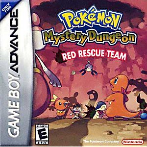 POKEMON MYSTERY DUNGEON RED RESCUE TEAM (GAME BOY ADVANCE GBA) - jeux video game-x
