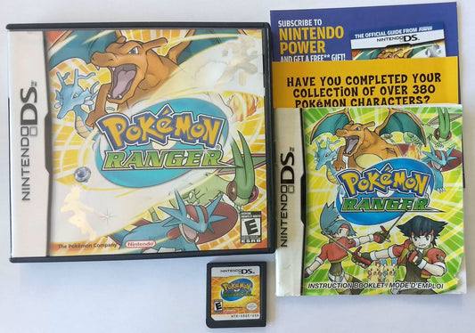 POKEMON RANGER NINTENDO DS - jeux video game-x