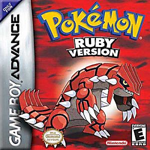 POKEMON RUBY (GAME BOY ADVANCE GBA) - jeux video game-x