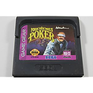 POKER FACE PAUL'S POKER SEGA GAME GEAR SGG - jeux video game-x