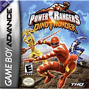 POWER RANGERS DINO THUNDER (GAME BOY ADVANCE GBA) - jeux video game-x