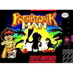 PREHISTORIK MAN (SUPER NINTENDO SNES) - jeux video game-x