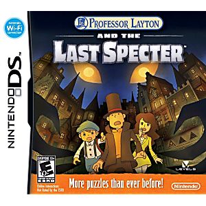 PROFESSOR LAYTON AND THE LAST SPECTER NINTENDO DS - jeux video game-x