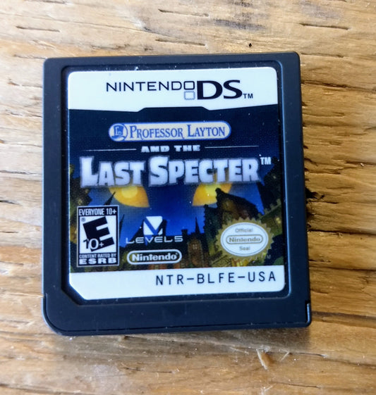 PROFESSOR LAYTON AND THE LAST SPECTER NINTENDO DS - jeux video game-x