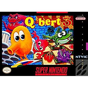 Q-BERT 3 SUPER NINTENDO SNES - jeux video game-x