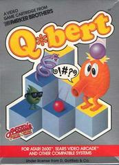 Q*bert  atari 2600 - jeux video game-x