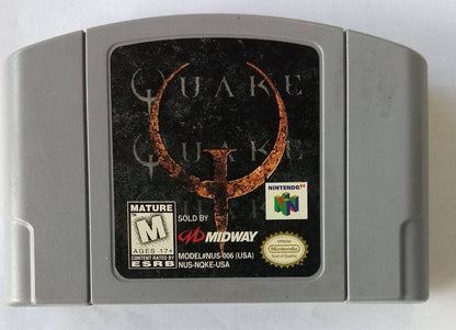 QUAKE (NINTENDO 64 N64) - jeux video game-x