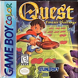 QUEST FANTASY CHALLENGE (GAME BOY COLOR GBC) - jeux video game-x