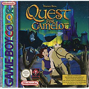 QUEST FOR CAMELOT (GAME BOY COLOR GBC) - jeux video game-x