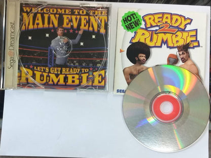 READY 2 RUMBLE BOXING (SEGA DREAMCAST DC) - jeux video game-x