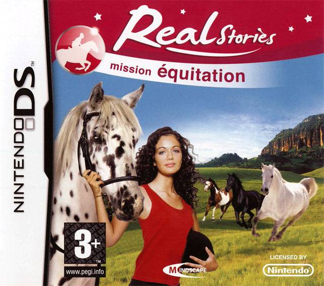 REAL STORIES : MISSION EQUITATION  PAL IMPORT JDS - jeux video game-x