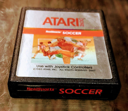 REALSPORTS SOCCER ATARI 2600 - jeux video game-x