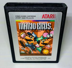 MARIO BROS ATARI 2600 - jeux video game-x