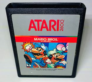 MARIO BROS ATARI 2600 - jeux video game-x