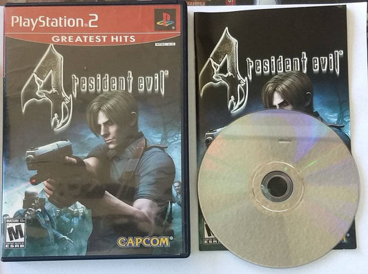 RESIDENT EVIL 4 GREATEST HITS PLAYSTATION 2 PS2 - jeux video game-x