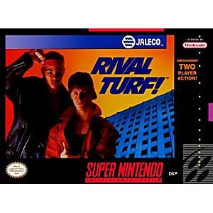 RIVAL TURF (SUPER NINTENDO SNES) - jeux video game-x