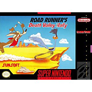 ROAD RUNNER'S DEATH VALLEY RALLY (SUPER NINTENDO SNES) - jeux video game-x