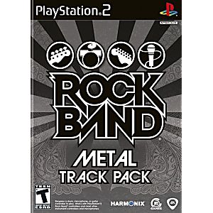 ROCK BAND METAL TRACK PACK (PLAYSTATION 2 PS2) - jeux video game-x