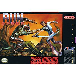 RUN SABER (SUPER NINTENDO SNES) - jeux video game-x