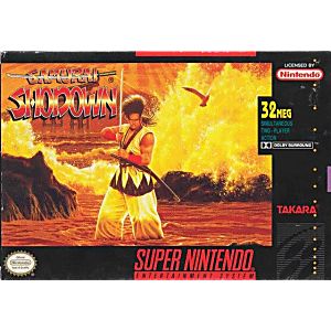 SAMURAI SHODOWN (SUPER NINTENDO SNES) - jeux video game-x