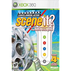 SCENE IT? LIGHTS, CAMERA, ACTION XBOX 360 X360 - jeux video game-x