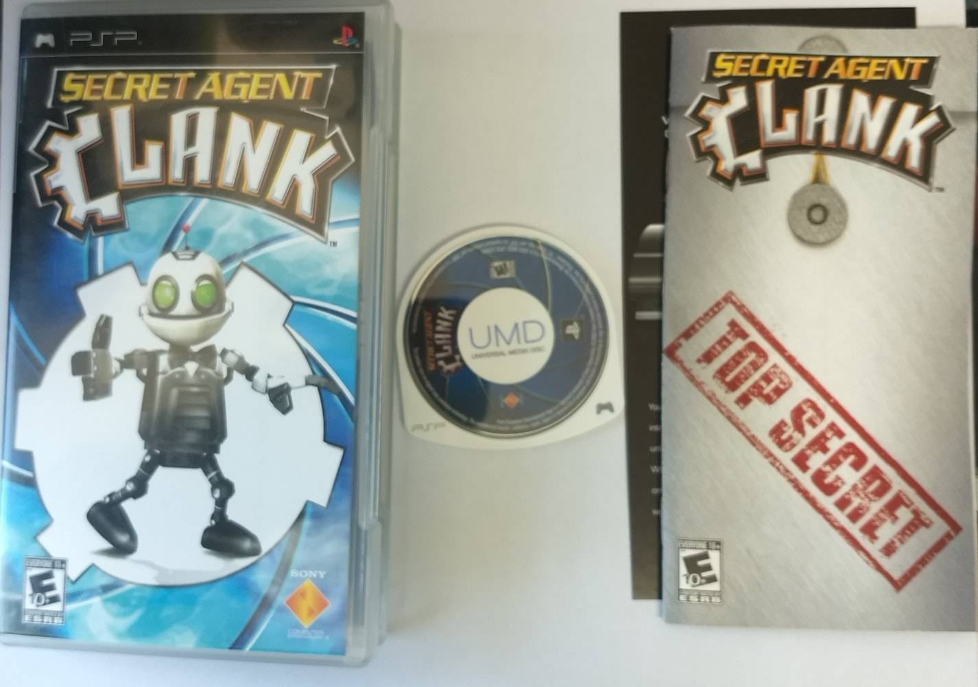 SECRET AGENT CLANK PLAYSTATION PORTABLE PSP - jeux video game-x