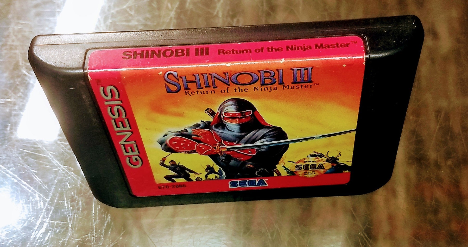 SHINOBI III 3 RETURN OF THE NINJA MASTER SEGA GENESIS SG - jeux video game-x