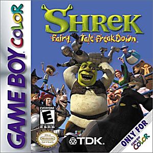 SHREK FAIRYTALE FREAKDOWN (GAME BOY COLOR GBC) - jeux video game-x