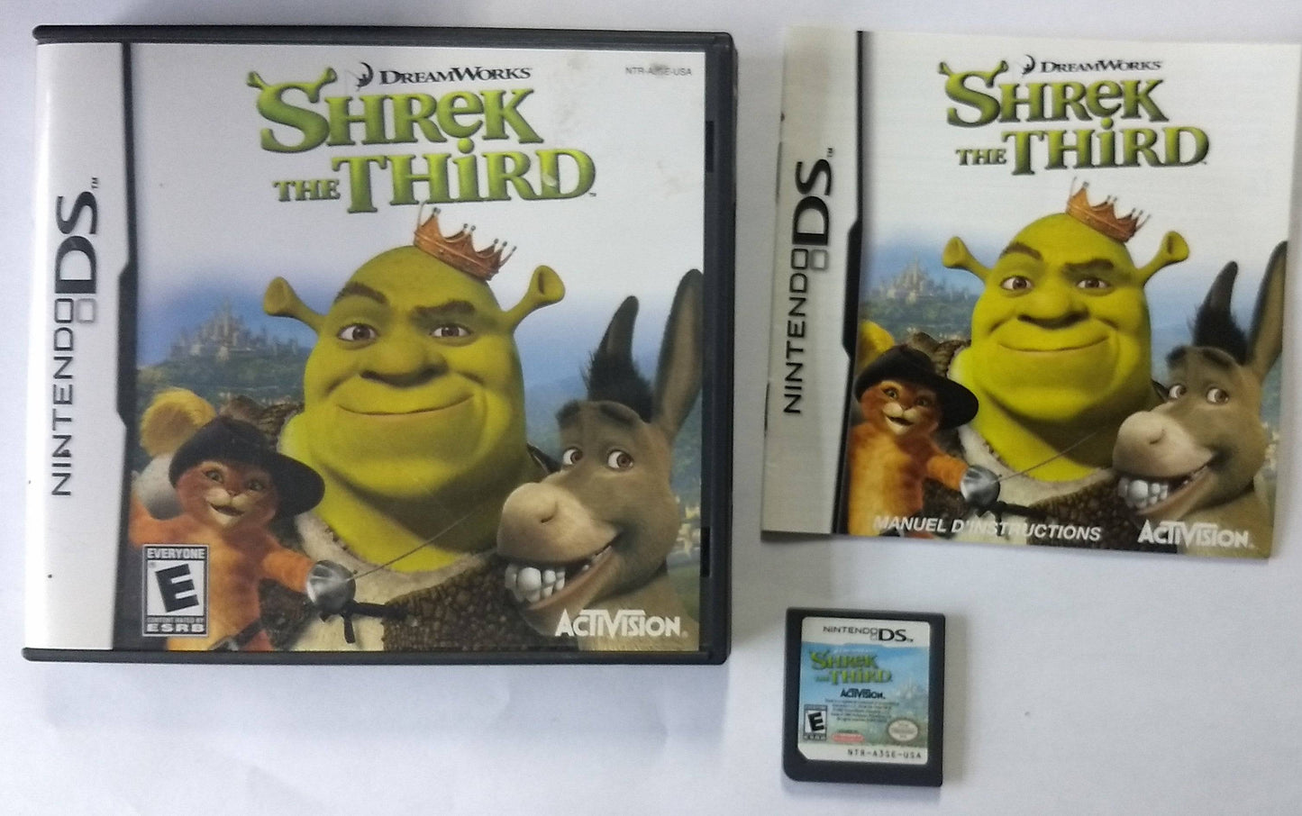 SHREK THE THIRD (NINTENDO DS) - jeux video game-x