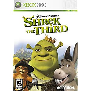SHREK THE THIRD (XBOX 360 X360) - jeux video game-x
