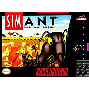 SIM ANT (SUPER NINTENDO SNES) - jeux video game-x