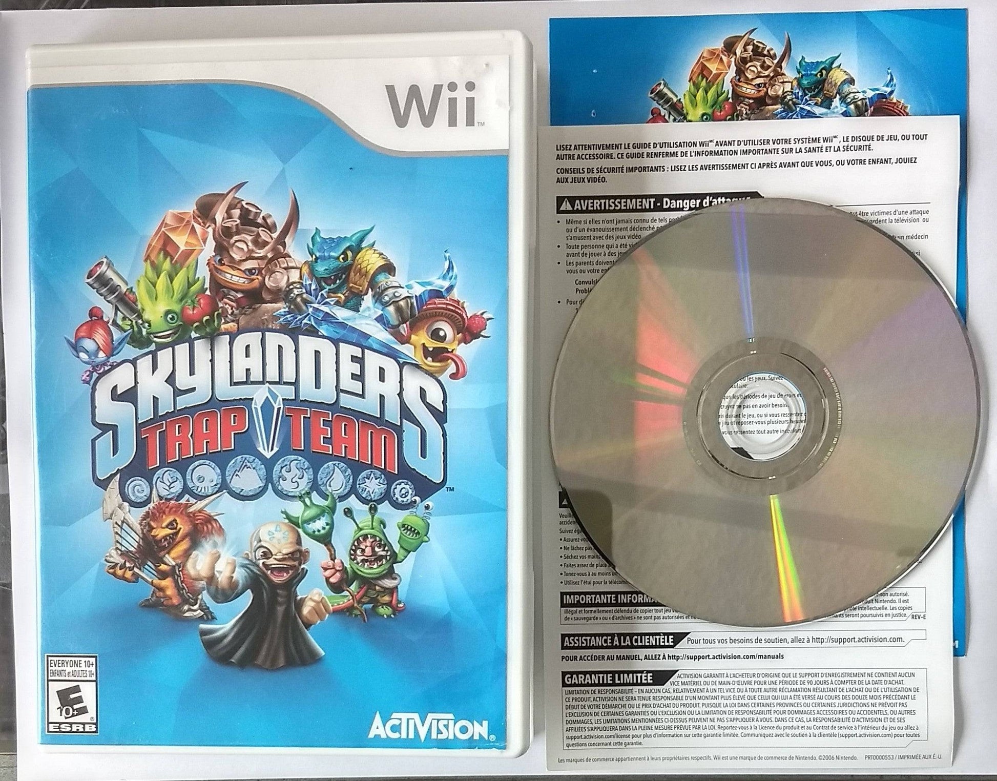 SKYLANDERS TRAP TEAM (NINTENDO WII) - jeux video game-x