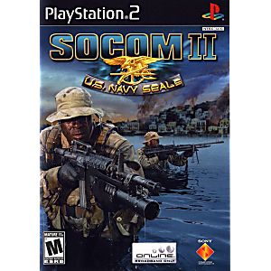 SOCOM II 2: U.S. NAVY SEALS PLAYSTATION 2 PS2 - jeux video game-x